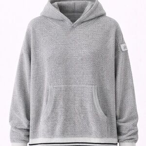 Alo Yoga Women’s Oversized Knit Hoodie with Kangaroo Pocket –Size XL